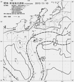 一都三県漁海況速報、関東・東海海況速報(2013/05/10)