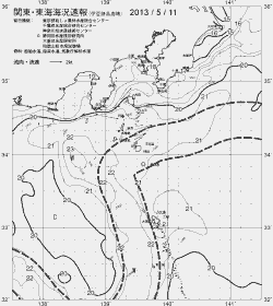 一都三県漁海況速報、関東・東海海況速報(2013/05/11)