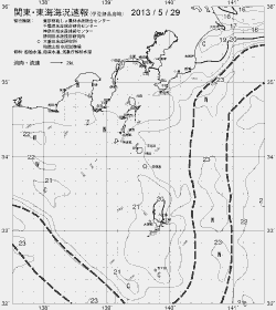 一都三県漁海況速報、関東・東海海況速報(2013/05/29)