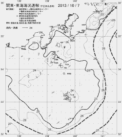 一都三県漁海況速報、関東・東海海況速報(2013/10/07)