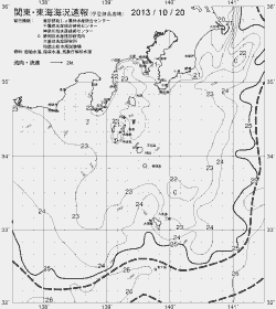 一都三県漁海況速報、関東・東海海況速報(2013/10/20)