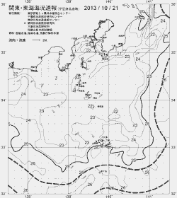一都三県漁海況速報、関東・東海海況速報(2013/10/21)