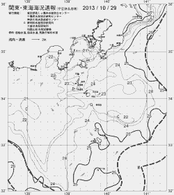 一都三県漁海況速報、関東・東海海況速報(2013/10/29)