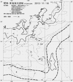 一都三県漁海況速報、関東・東海海況速報(2013/11/16)