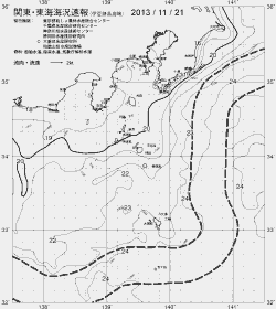 一都三県漁海況速報、関東・東海海況速報(2013/11/21)