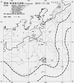 一都三県漁海況速報、関東・東海海況速報(2013/11/25)