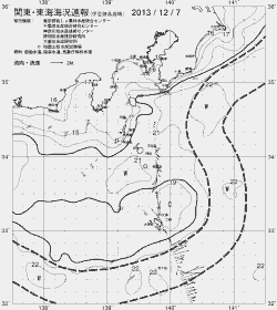 一都三県漁海況速報、関東・東海海況速報(2013/12/07)