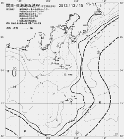 一都三県漁海況速報、関東・東海海況速報(2013/12/15)