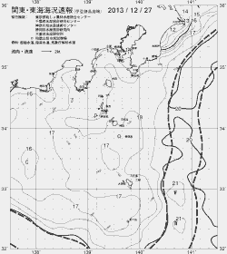 一都三県漁海況速報、関東・東海海況速報(2013/12/27)