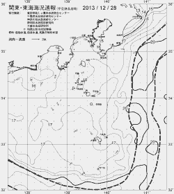 一都三県漁海況速報、関東・東海海況速報(2013/12/28)