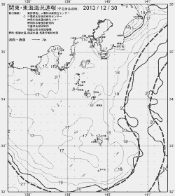 一都三県漁海況速報、関東・東海海況速報(2013/12/30)