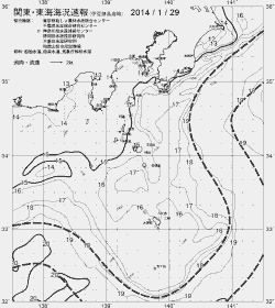 一都三県漁海況速報、関東・東海海況速報(2014/01/29)