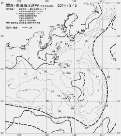 一都三県漁海況速報、関東・東海海況速報(2014/02/05)