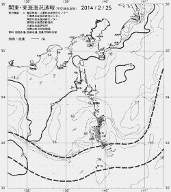 一都三県漁海況速報、関東・東海海況速報(2014/02/25)