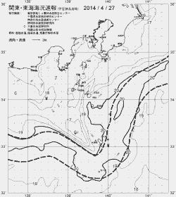 一都三県漁海況速報、関東・東海海況速報(2014/04/27)