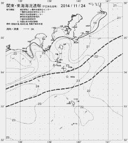 一都三県漁海況速報、関東・東海海況速報(2014/11/24)