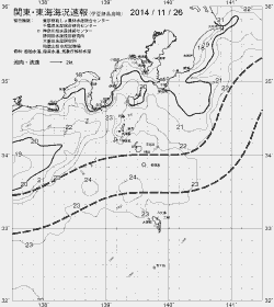 一都三県漁海況速報、関東・東海海況速報(2014/11/26)
