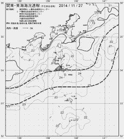一都三県漁海況速報、関東・東海海況速報(2014/11/27)
