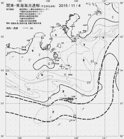 一都三県漁海況速報、関東・東海海況速報(2015/11/04)