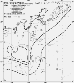 一都三県漁海況速報、関東・東海海況速報(2015/12/17)