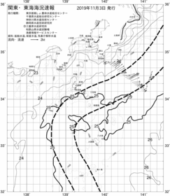 一都三県漁海況速報、関東・東海海況速報(2019/11/03)