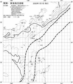 一都三県漁海況速報、関東・東海海況速報(2020/01/01)