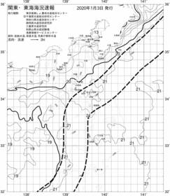 一都三県漁海況速報、関東・東海海況速報(2020/01/03)