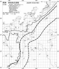 一都三県漁海況速報、関東・東海海況速報(2020/01/05)