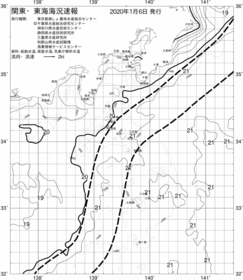 一都三県漁海況速報、関東・東海海況速報(2020/01/06)