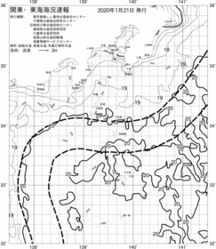 一都三県漁海況速報、関東・東海海況速報(2020/01/21)
