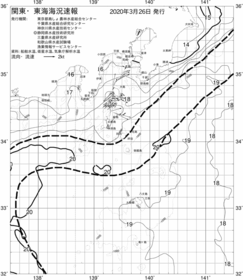 一都三県漁海況速報、関東・東海海況速報(2020/03/26)