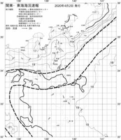 一都三県漁海況速報、関東・東海海況速報(2020/04/02)