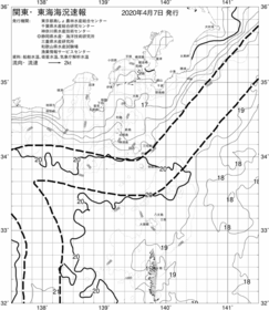 一都三県漁海況速報、関東・東海海況速報(2020/04/07)
