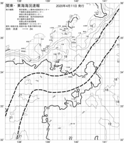 一都三県漁海況速報、関東・東海海況速報(2020/04/11)