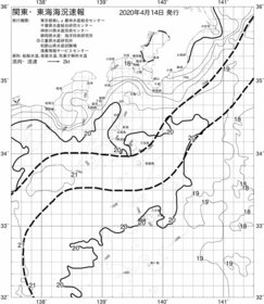 一都三県漁海況速報、関東・東海海況速報(2020/04/14)
