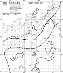 一都三県漁海況速報、関東・東海海況速報(2020/04/18)