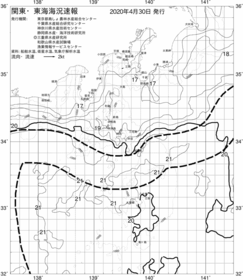 一都三県漁海況速報、関東・東海海況速報(2020/04/30)