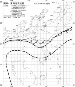 一都三県漁海況速報、関東・東海海況速報(2020/05/05)