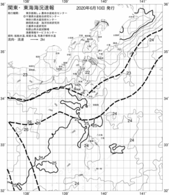 一都三県漁海況速報、関東・東海海況速報(2020/06/10)
