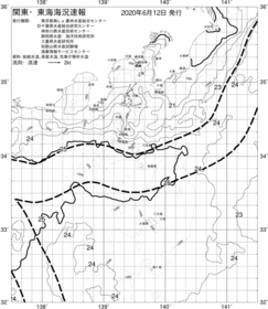 一都三県漁海況速報、関東・東海海況速報(2020/06/12)