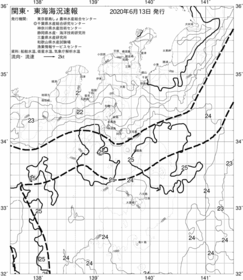 一都三県漁海況速報、関東・東海海況速報(2020/06/13)