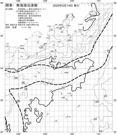 一都三県漁海況速報、関東・東海海況速報(2020/06/14)
