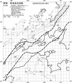 一都三県漁海況速報、関東・東海海況速報(2020/06/25)