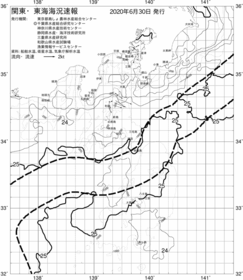 一都三県漁海況速報、関東・東海海況速報(2020/06/30)