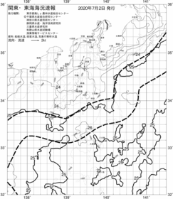 一都三県漁海況速報、関東・東海海況速報(2020/07/02)