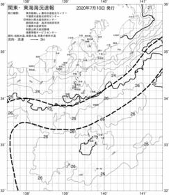 一都三県漁海況速報、関東・東海海況速報(2020/07/10)