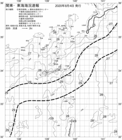 一都三県漁海況速報、関東・東海海況速報(2020/08/04)