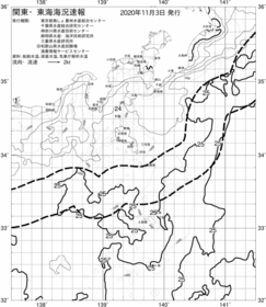 一都三県漁海況速報、関東・東海海況速報(2020/11/03)