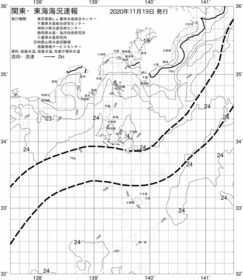 一都三県漁海況速報、関東・東海海況速報(2020/11/19)