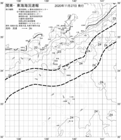 一都三県漁海況速報、関東・東海海況速報(2020/11/27)